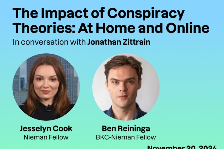 Image thumbnail for The Impact of Conspiracy Theories: At Home and Online