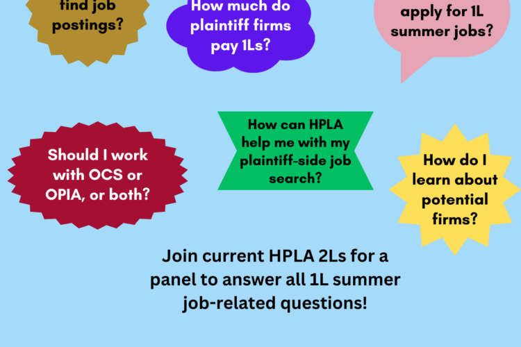 Image thumbnail for HPLA 1L Summer Job Search Panel