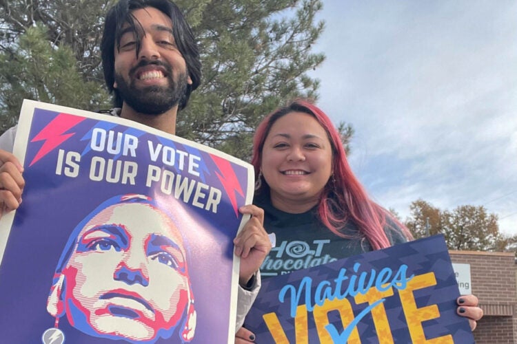 Akif Khan and Maryanne Tomazic.