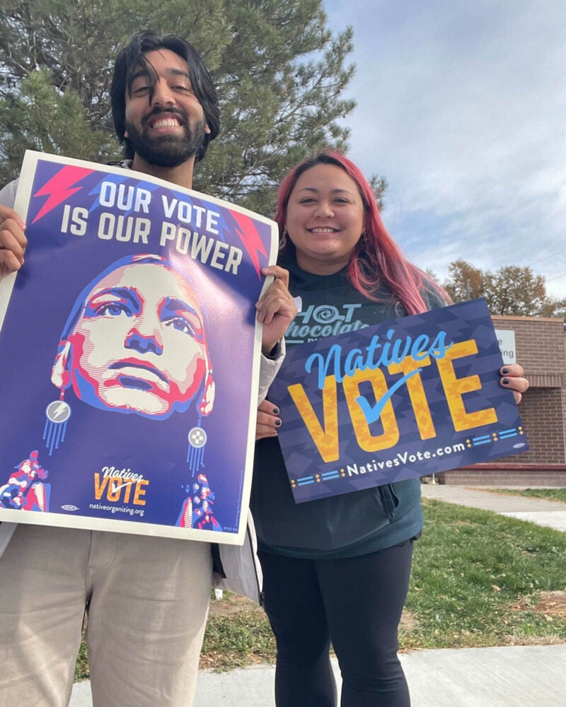 Akif Khan and Maryanne Tomazic.
