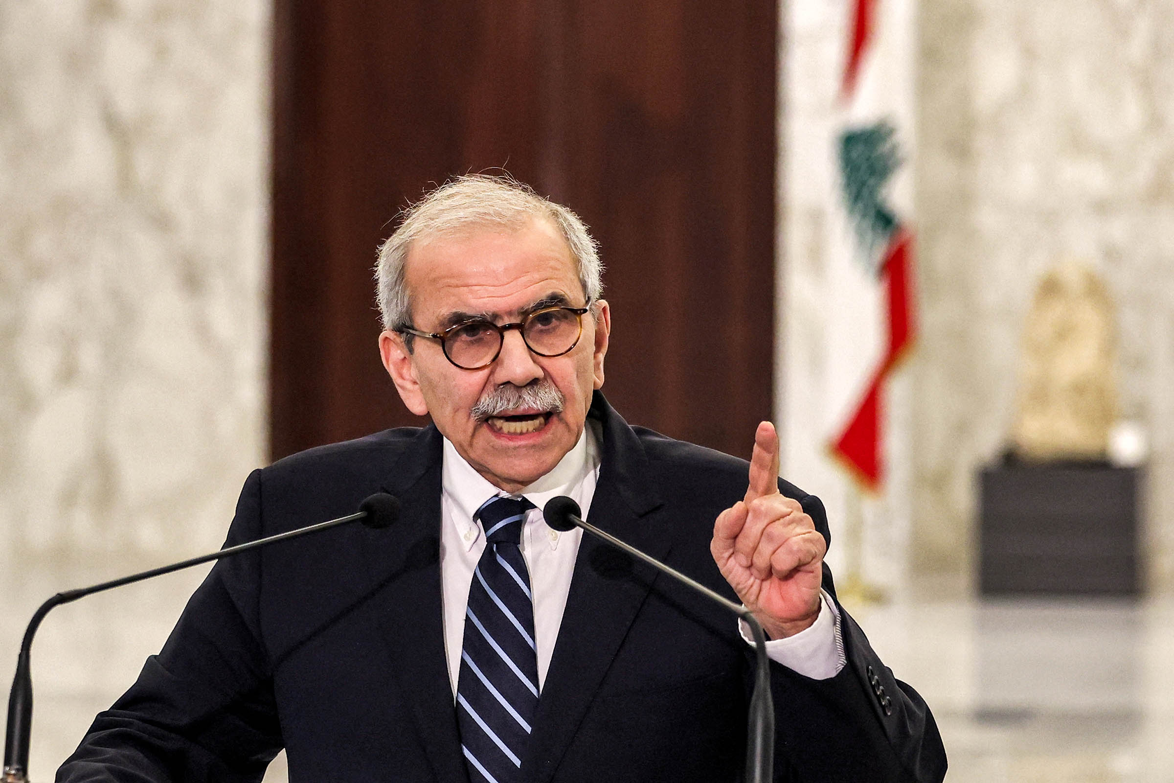 Featured image for As new prime minister, Nawaf Salam LL.M. ’91 seeks to ‘build the state’ in a renewed Lebanon article