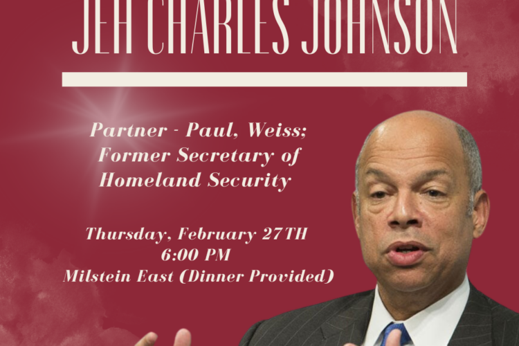 Image thumbnail for Jeh Johnson – Former Secretary of Homeland Security (HBLSA Spring Conference)