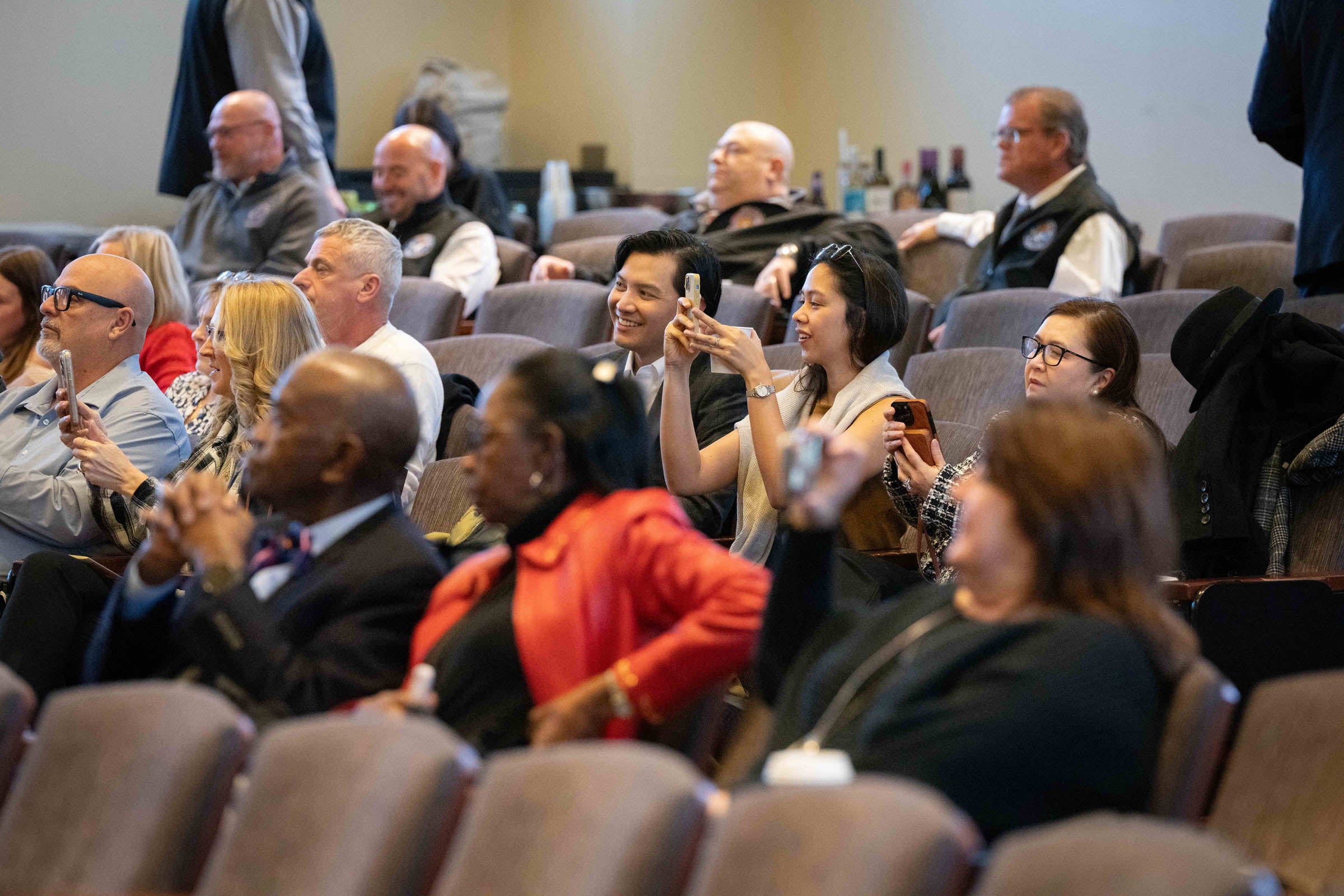 HTUP graduation audience members.