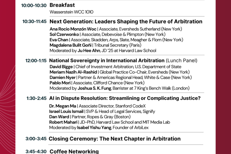 Image thumbnail for Next Generation: Leaders Shaping the Future of Arbitration (Breakfast)