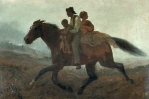 A painting by Eastman Johnson titled 