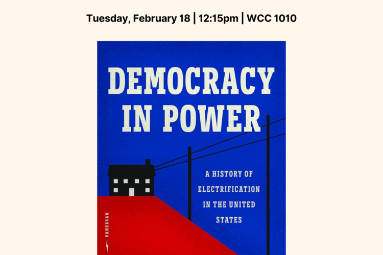 Image thumbnail for Sandeep Vaheesan and “Democracy in Power: A History of Electrification in the United States”