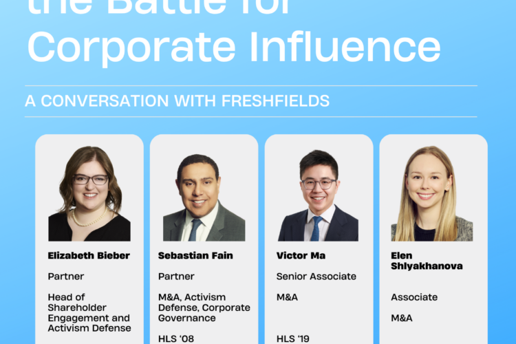 Image thumbnail for HALB x Freshfields: Activism Defense – The Frontlines of the Battle for Corporate Influence