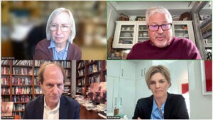 Martha Minow, Jack Goldsmith, Cass Sunstein, Jody Freeman.