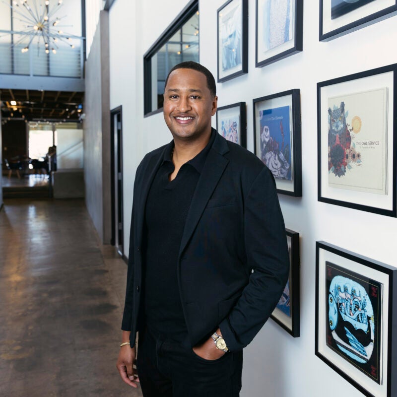 Kirkland Alexander Lynch at his office.