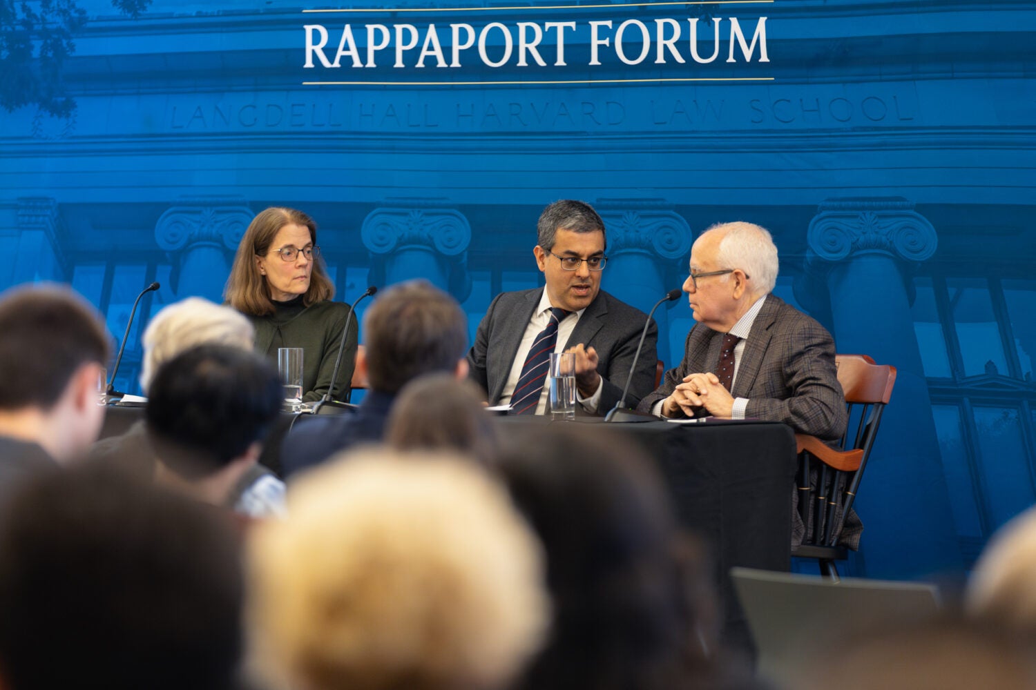 Susan Davies, Aditya Bamzai, Peter Shane.