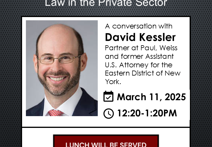 Image thumbnail for Paul, Weiss and National Security Law in the Private Sector