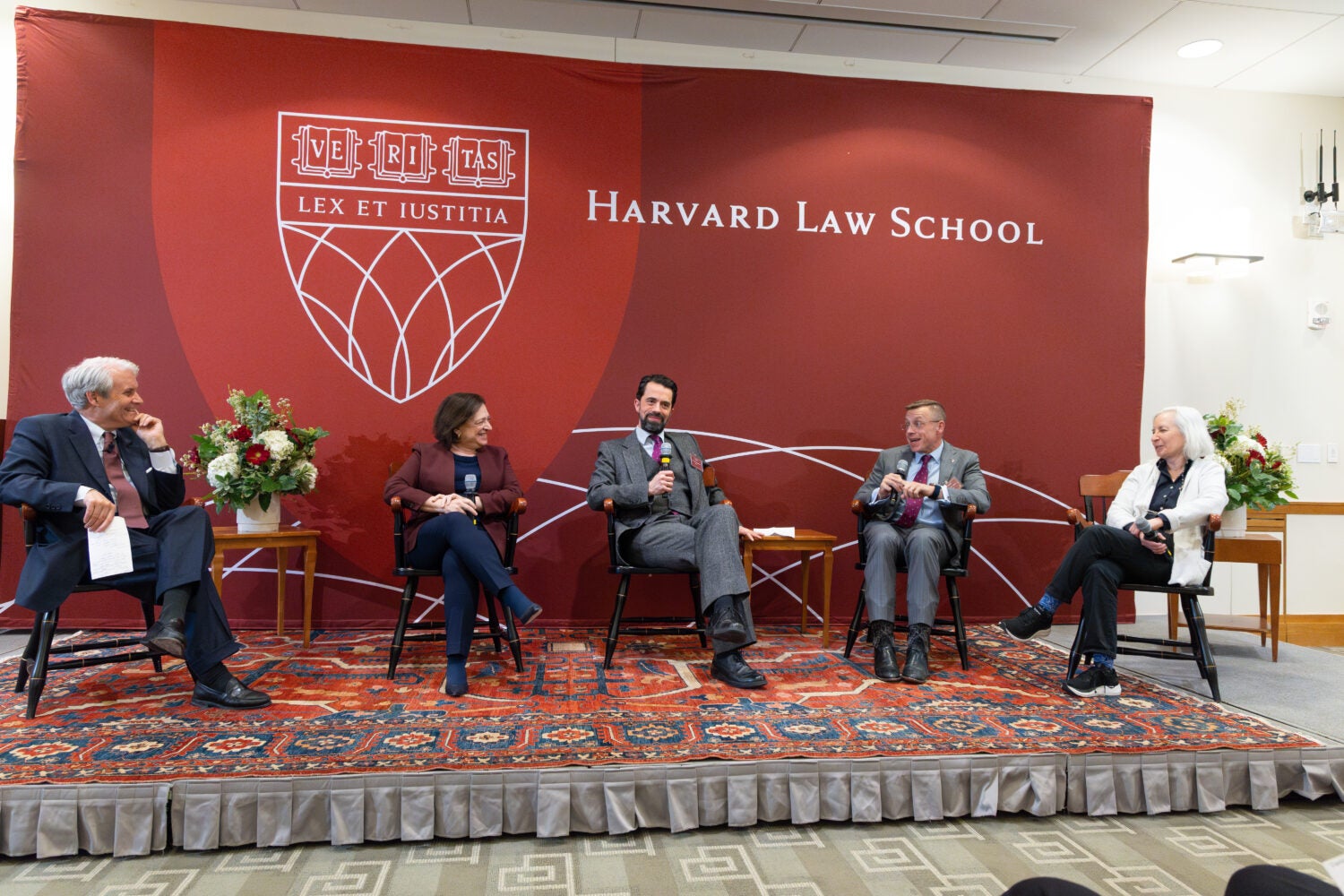 Thomas Griffith, Elena Kagan, Stephanos Bibas, Andrew Oldham, and Martha Minow.