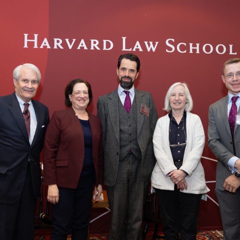 Thomas Griffith, Elena Kagan, Stephanos Bibas, Martha Minow, and Andrew Oldham.