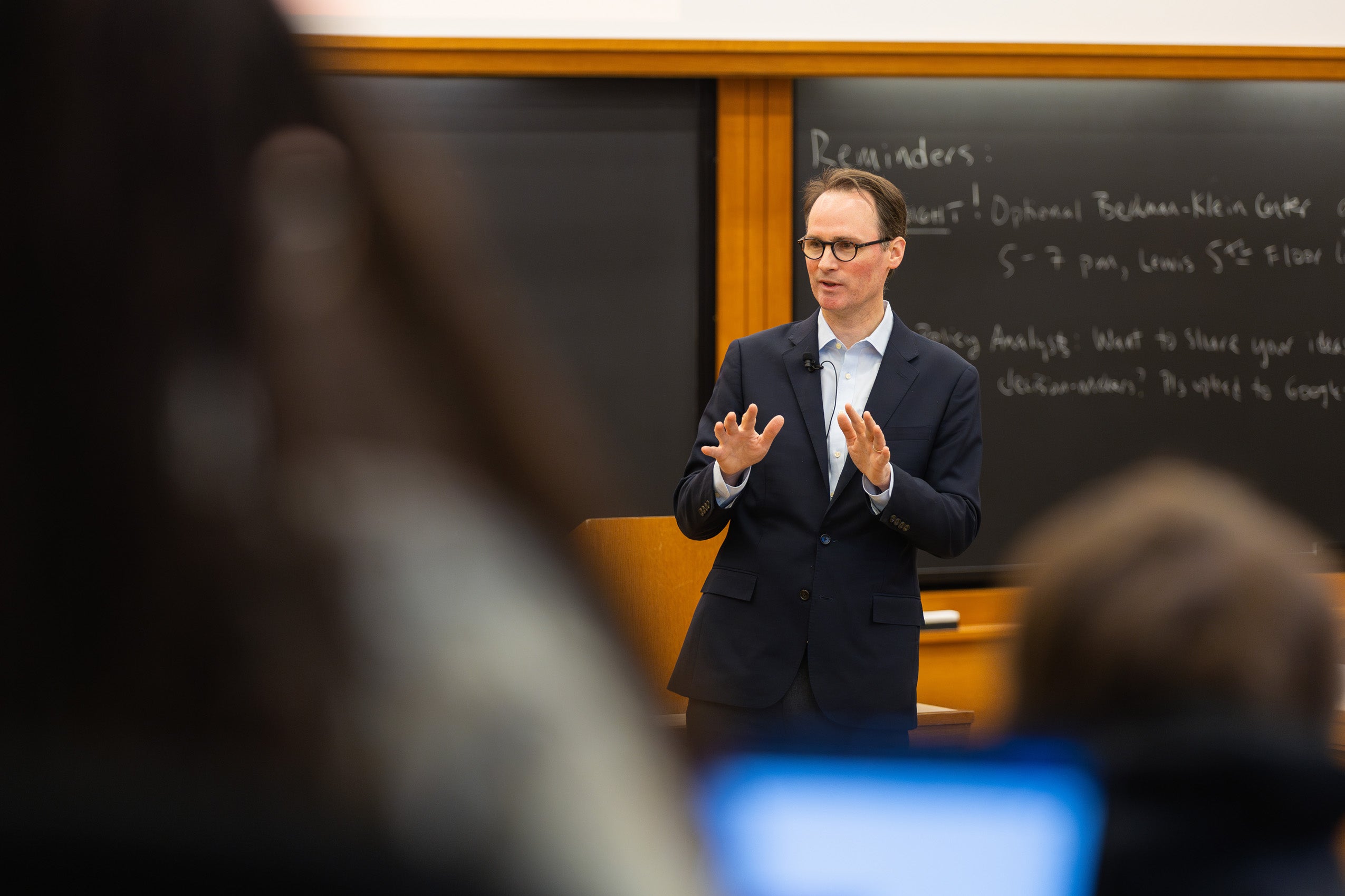 John Palfrey teaching.