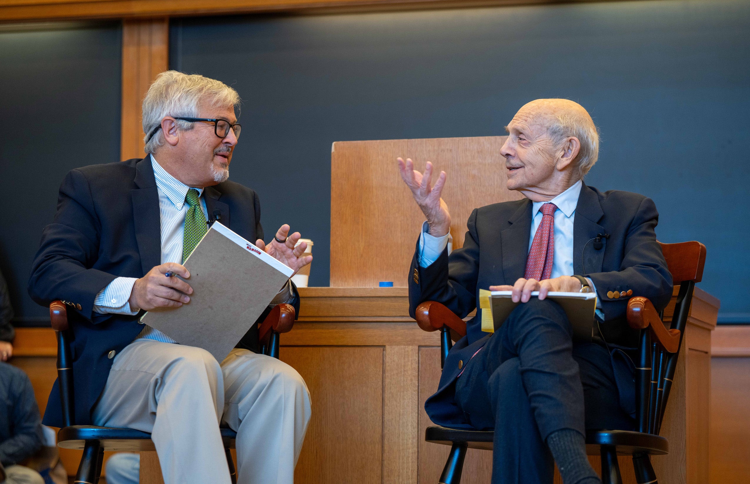 Professor Jack Goldsmith and Justice Stephen Breyer