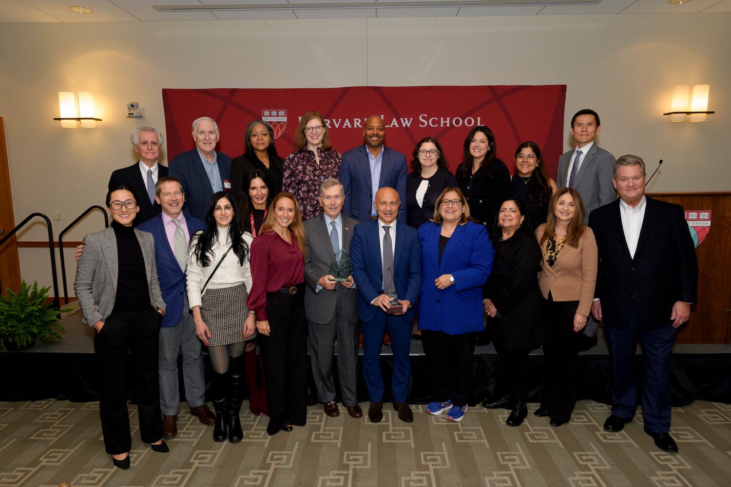 HLSA Executive Committee members posing for a group photo.