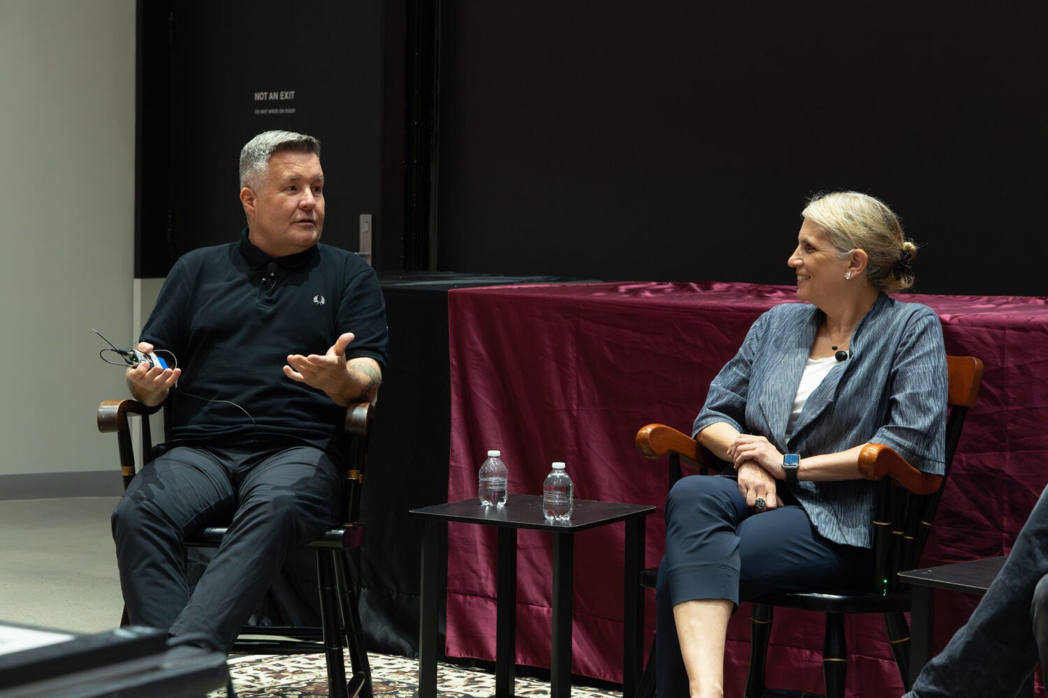 Ken Casey and Sharon Block.