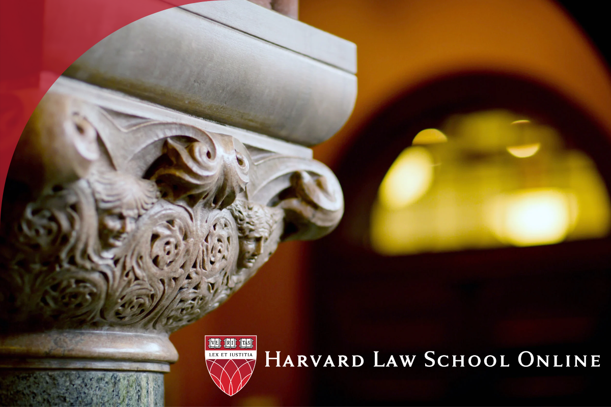 HLS online logo with stone pillar.