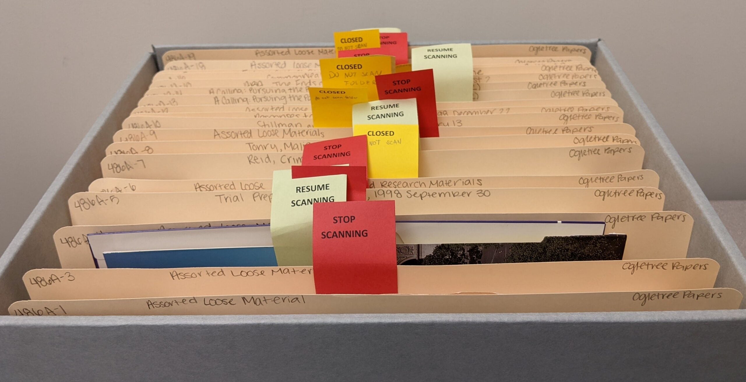 Featured image for Processing the Charles J. Ogletree, Jr. Papers  article