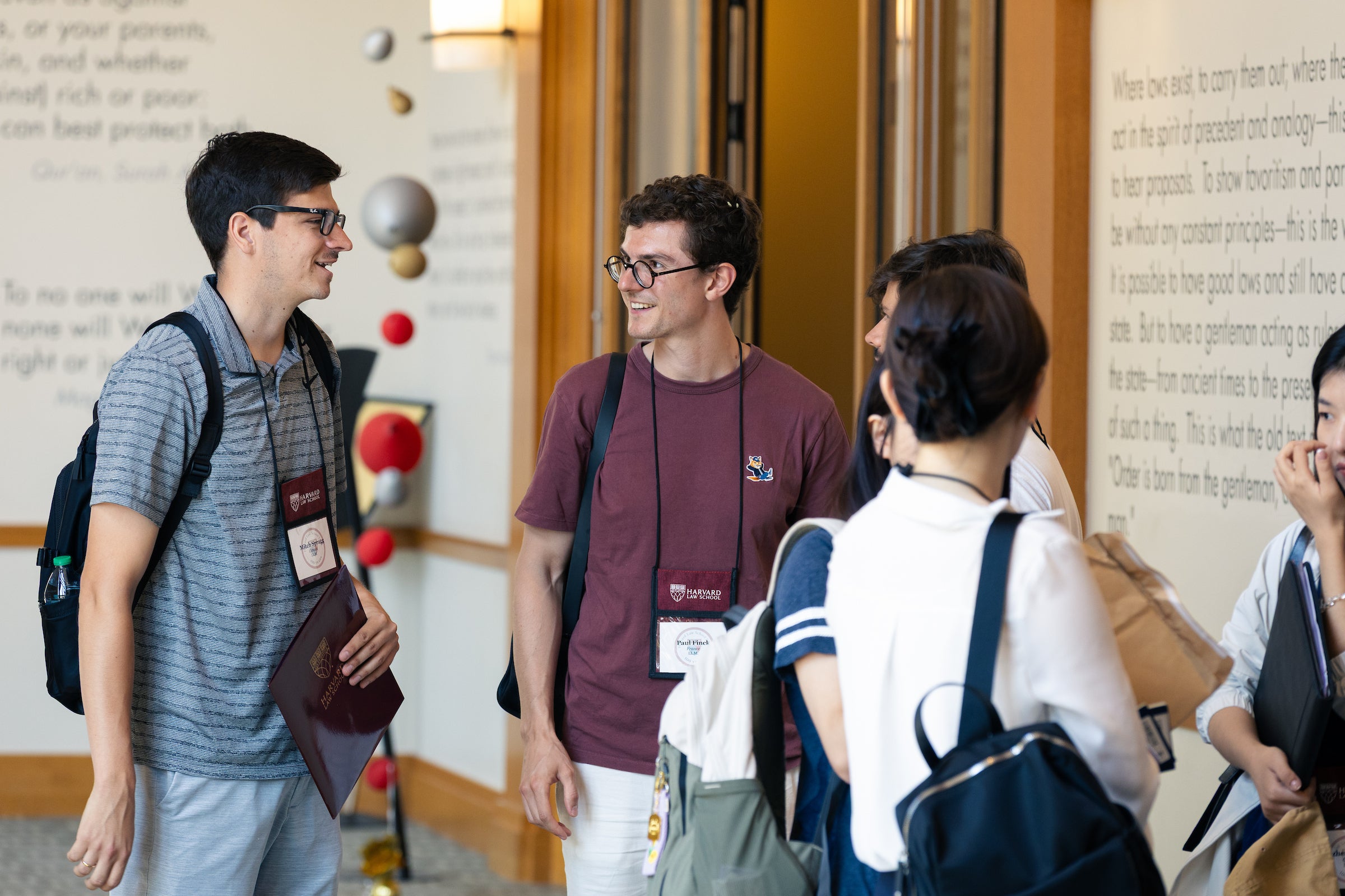 LL.M. check into orientation.