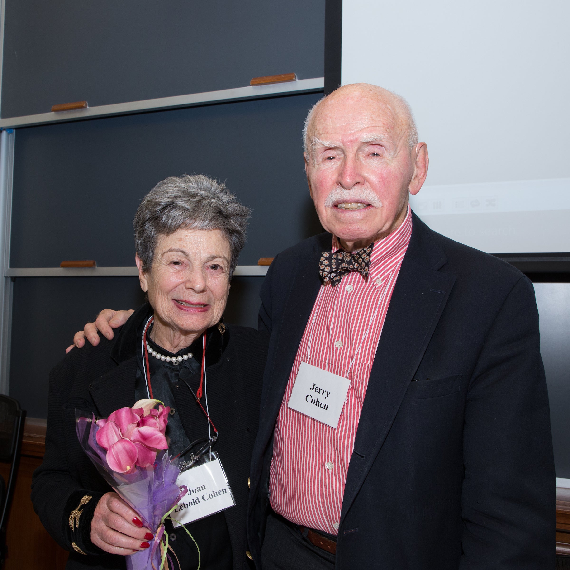 Jerome Cohen and Joan Cohen