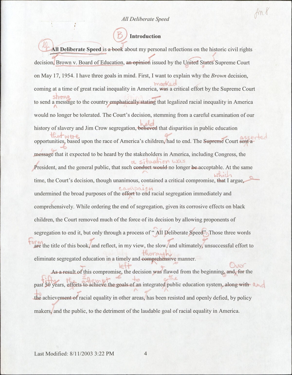 Featured image for New Exhibit – ‘Educator, Advocate, Scholar, Leader’ showcases the Charles J. Ogletree, Jr. papers article