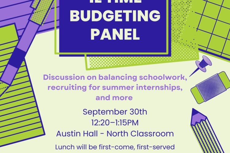 Image thumbnail for BSA x DOS-CEEB x ARC Time-Budgeting Panel