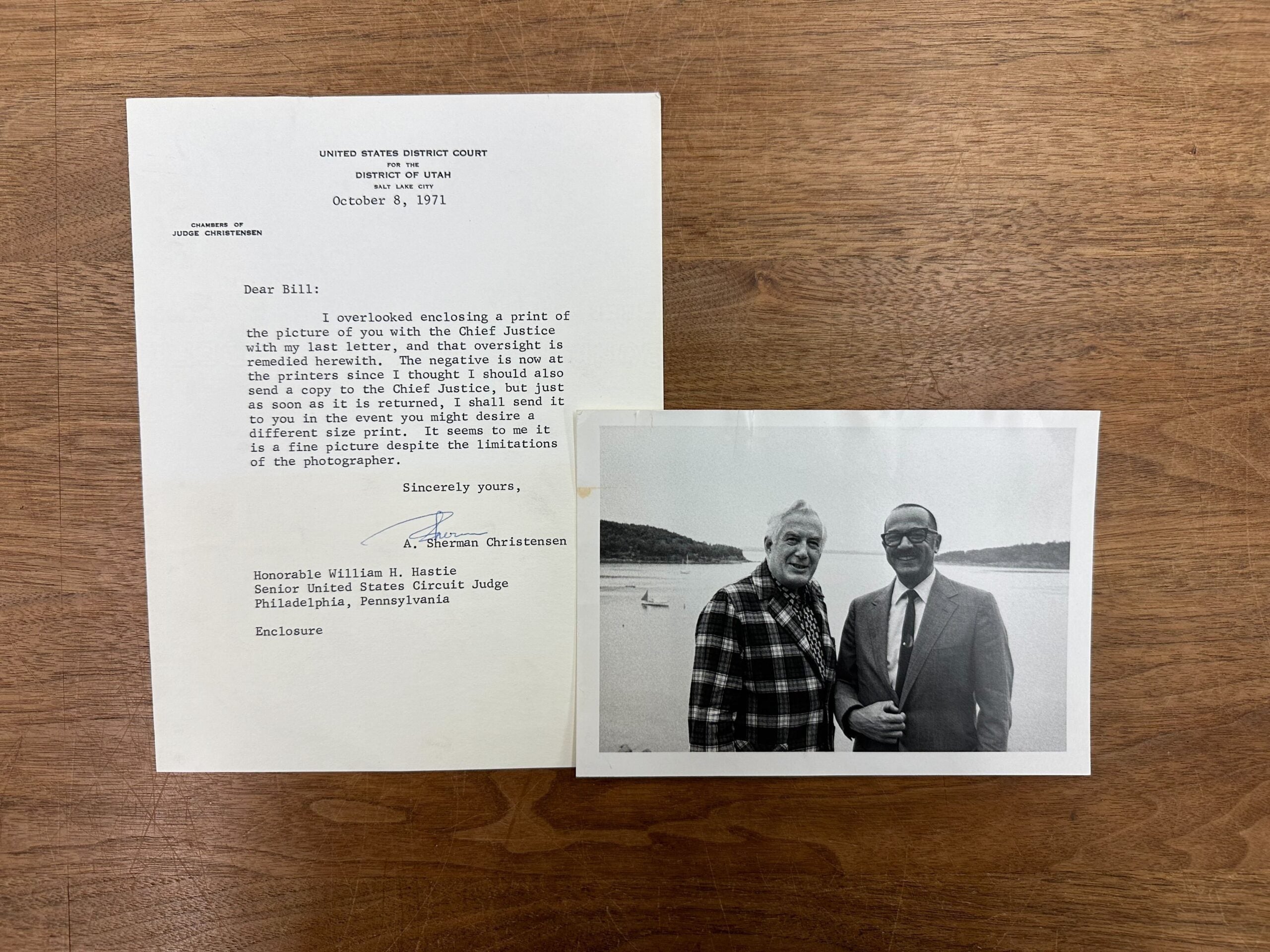 Featured image for HLS Library Historical & Special Collections acquires new William H. Hastie collection article