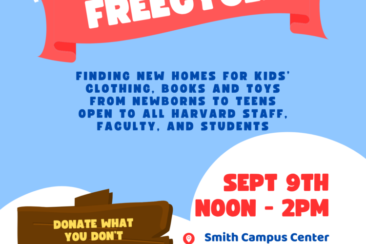 Image thumbnail for Harvard Parent’s Freecycle