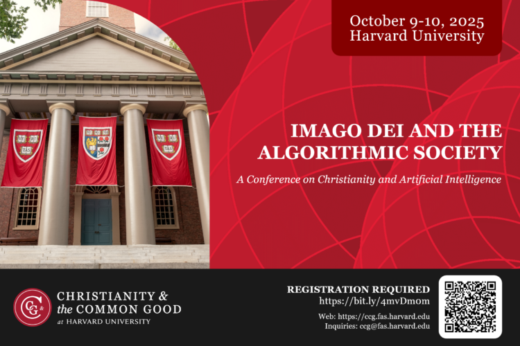 Image thumbnail for Imago Dei and the Algorithmic Society: A Conference on Christianity and Artificial Intelligence