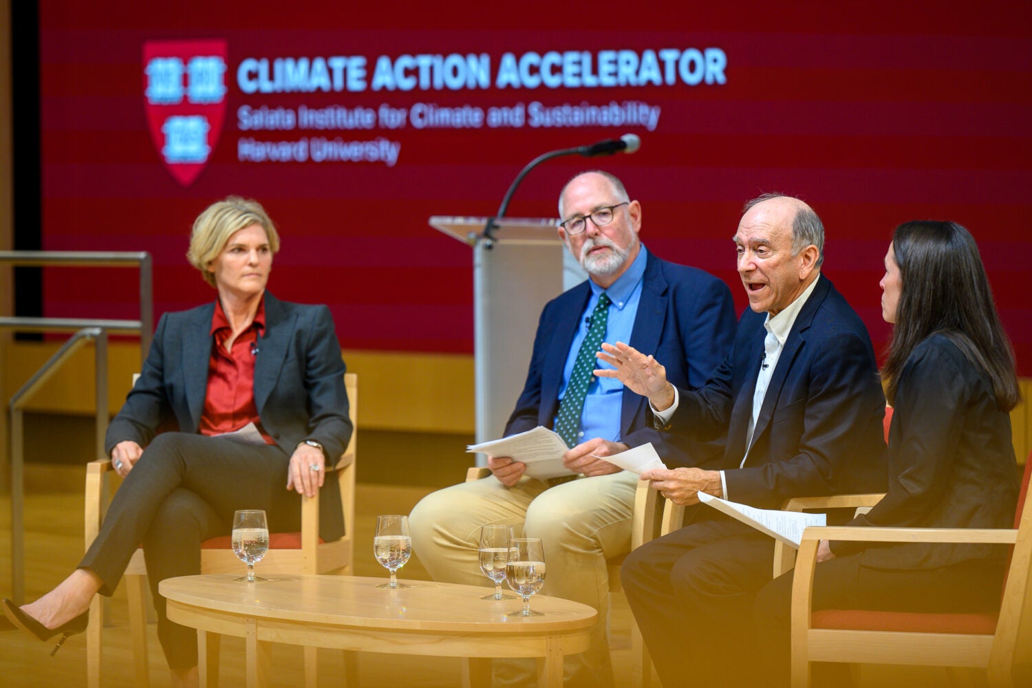 Jody Freeman, Andrew Mergen, Richard Lazarus, Carrie Jenks.