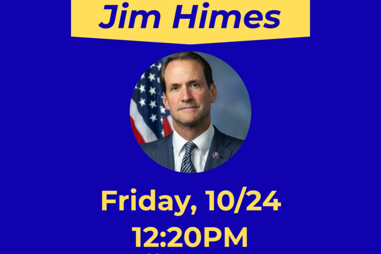 Image thumbnail for A Conversation with Congressman Jim Himes (D-CT), hosted by HLS Dems, NSLA, JOL, and College Dems