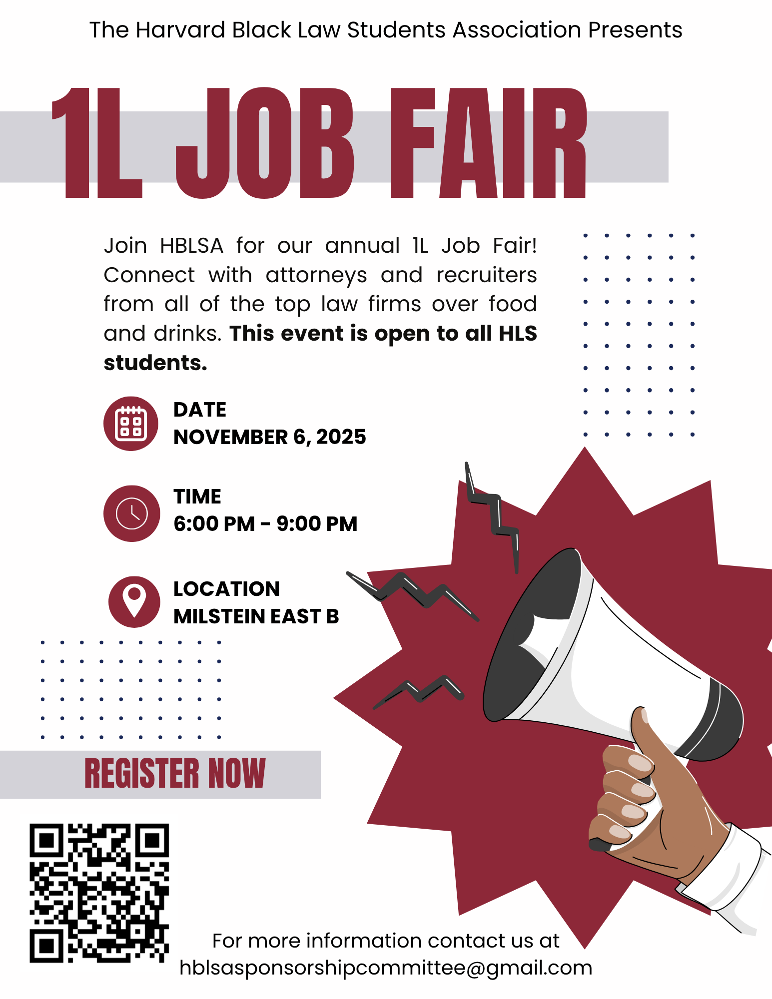 1L Job Fair Flyer