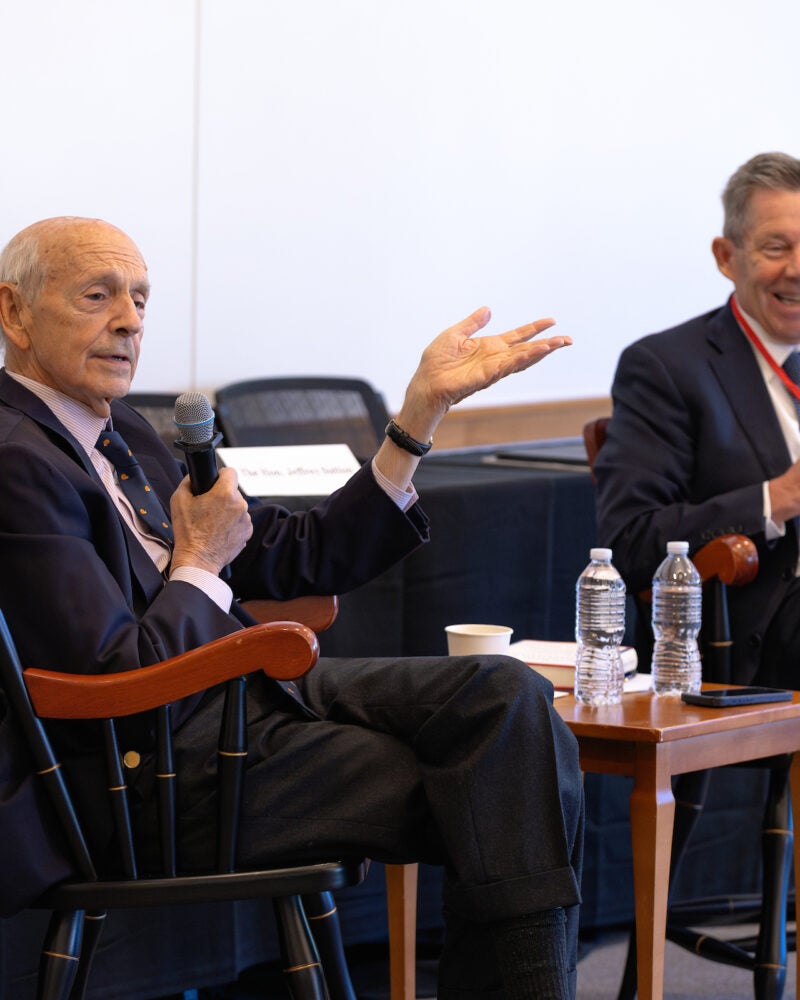 Stephen Breyer and Jeffrey Sutton.