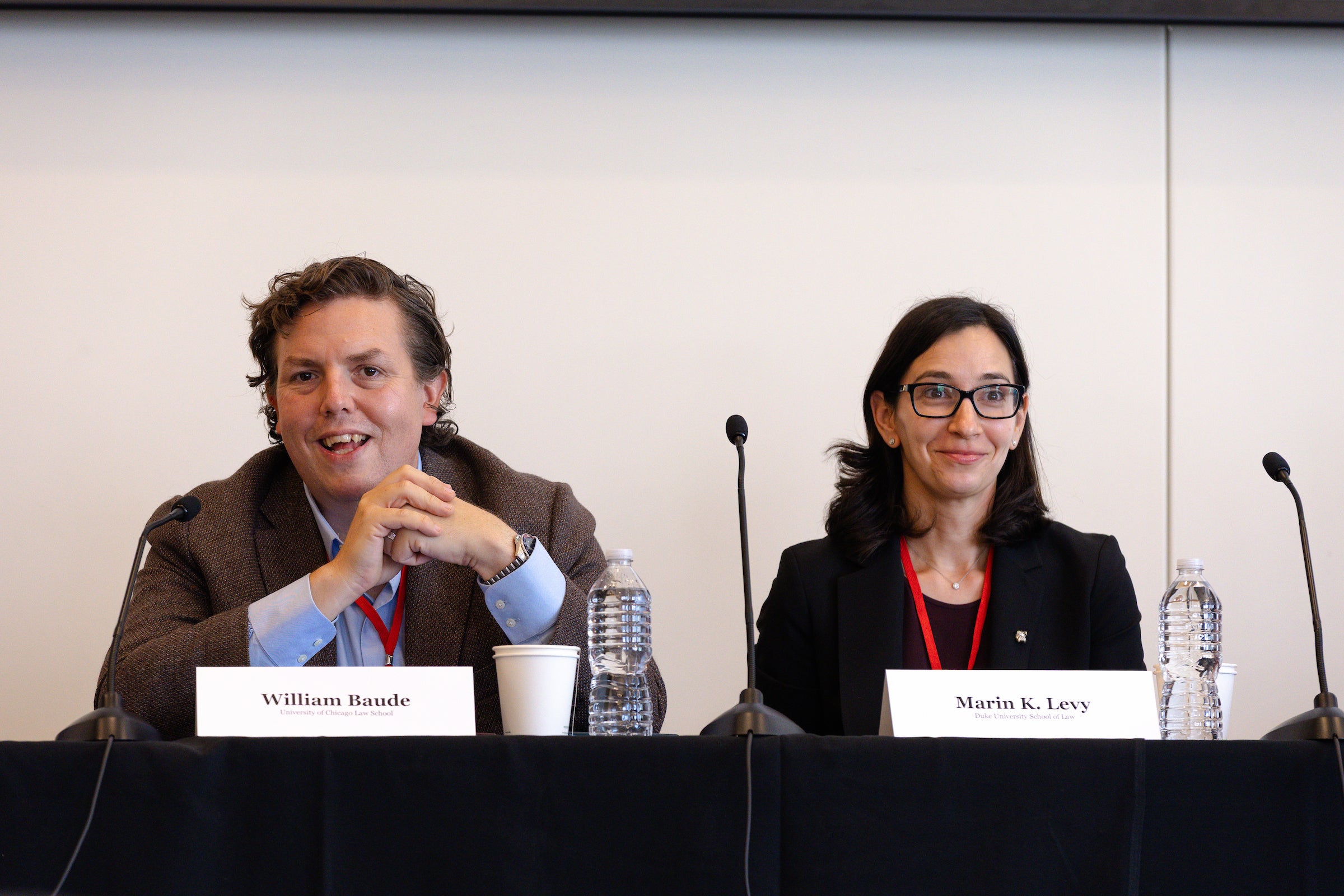 William Baude and Marin Levy.