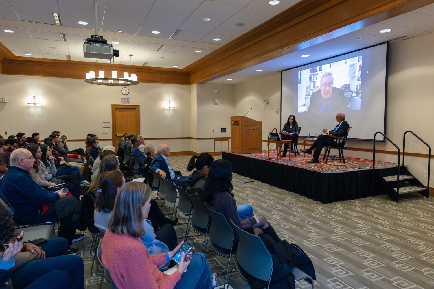 Rappaport Forum panelists and audience.