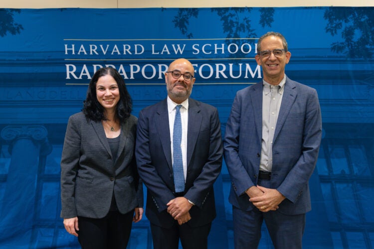 Laura Weinrib, Justin Driver, John Goldberg.