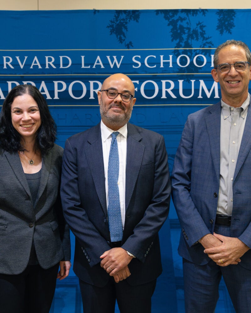 Laura Weinrib, Justin Driver, John Goldberg.