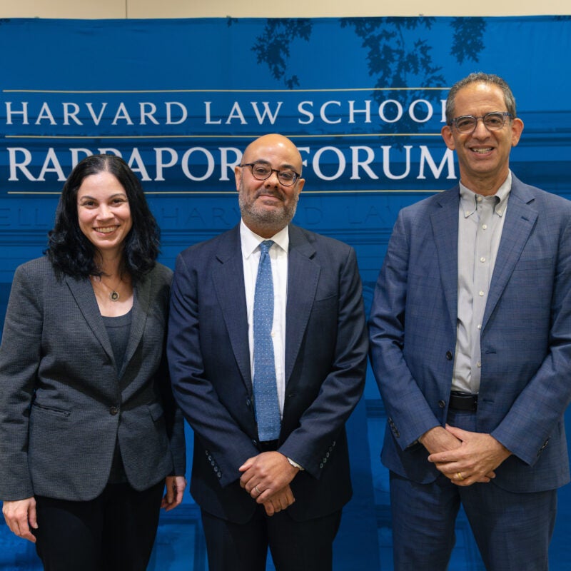 Laura Weinrib, Justin Driver, John Goldberg.