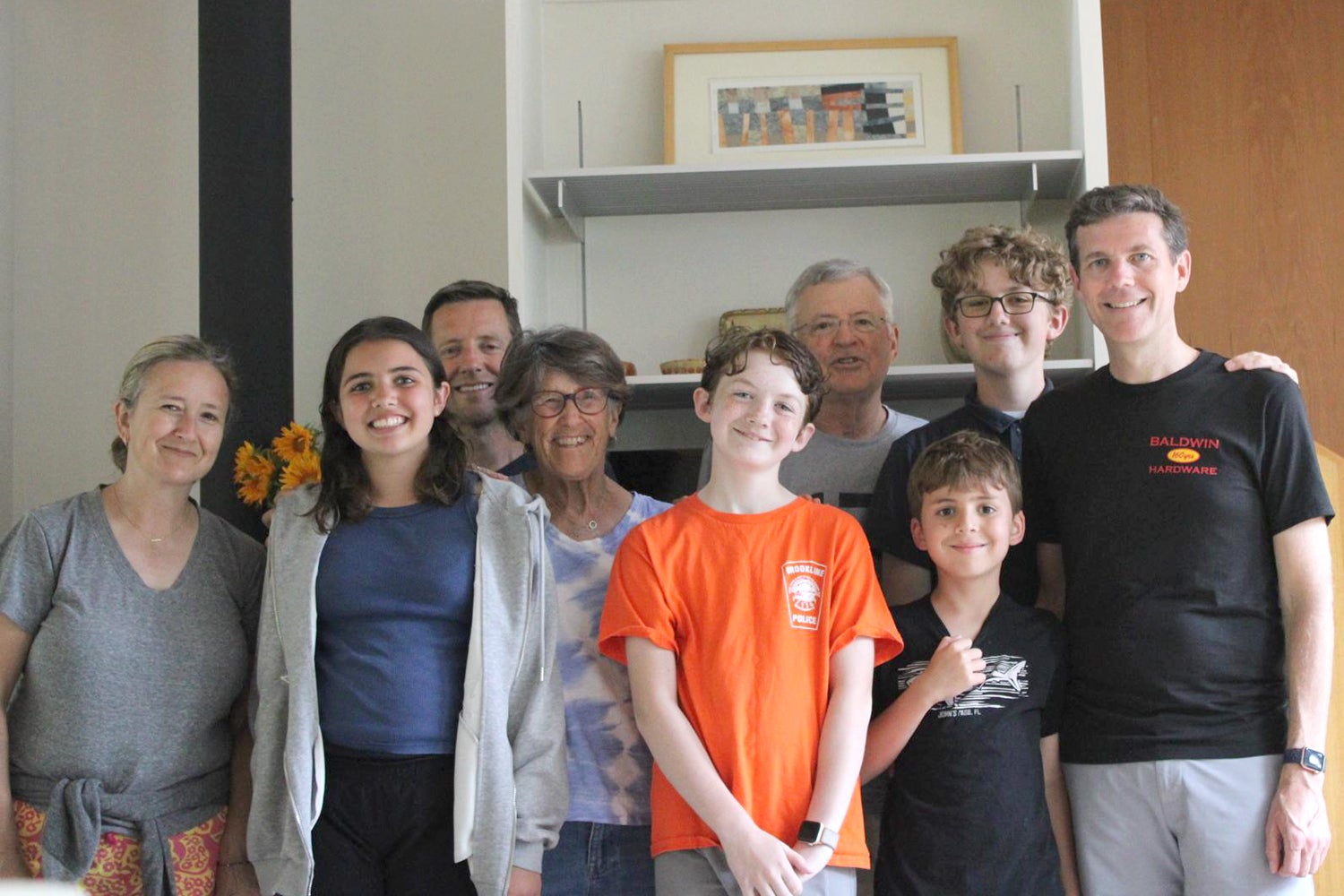 Edmund C. Case: Ed and Wendy Case, children, and their families.