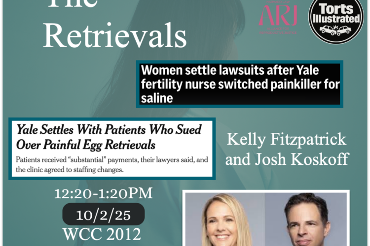 Image thumbnail for Lunch Talk about “The Retrievals” case with Kelly Fitzpatrick and Josh Koskoff