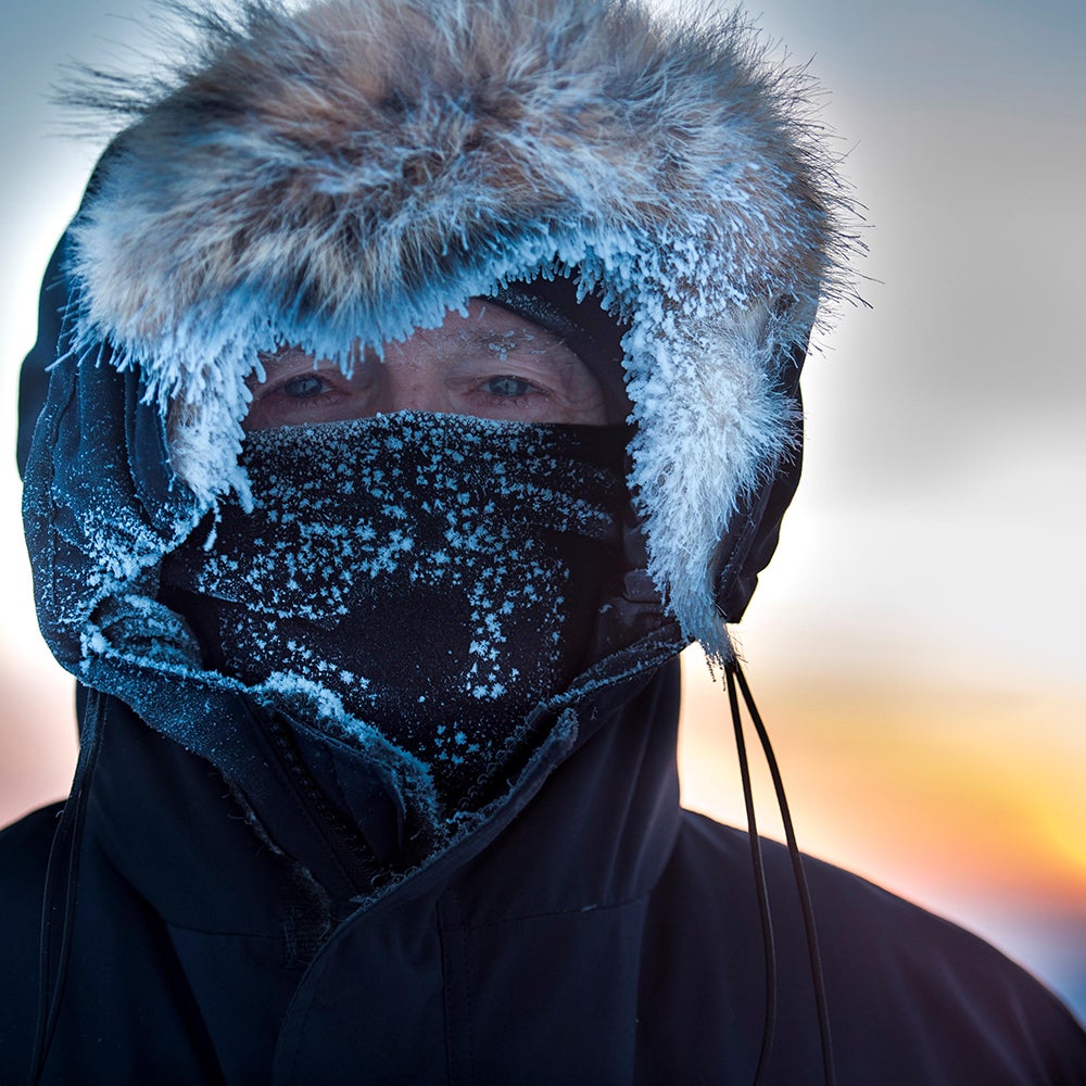 Raymond E. Mabus at the North Pole