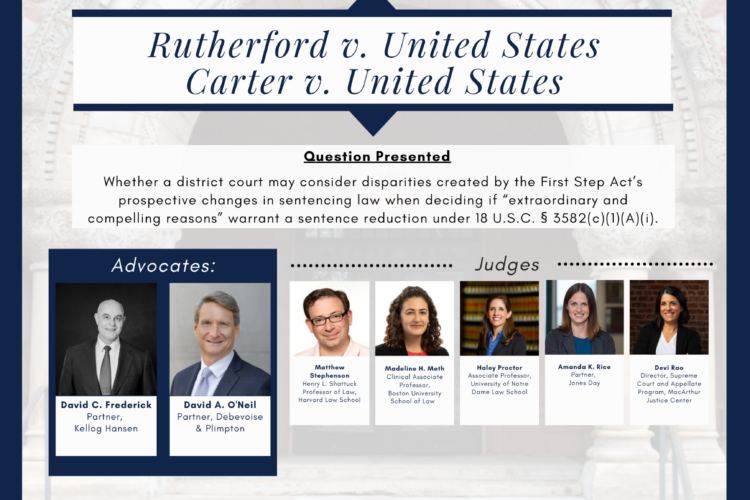 ACS Rutherford/Carter Moot Event Poster
