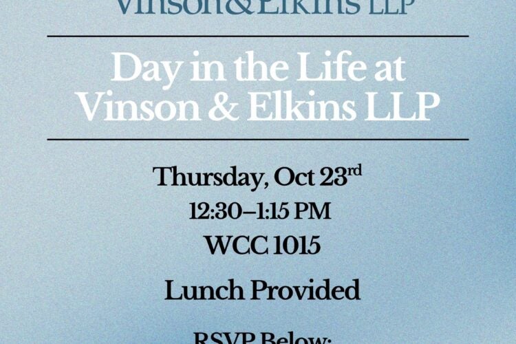 Image thumbnail for Day in the Life at Vinson & Elkins LLP