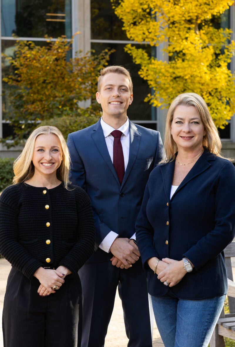 Leah Foodman, Kent Romney, Theresa Champ.
