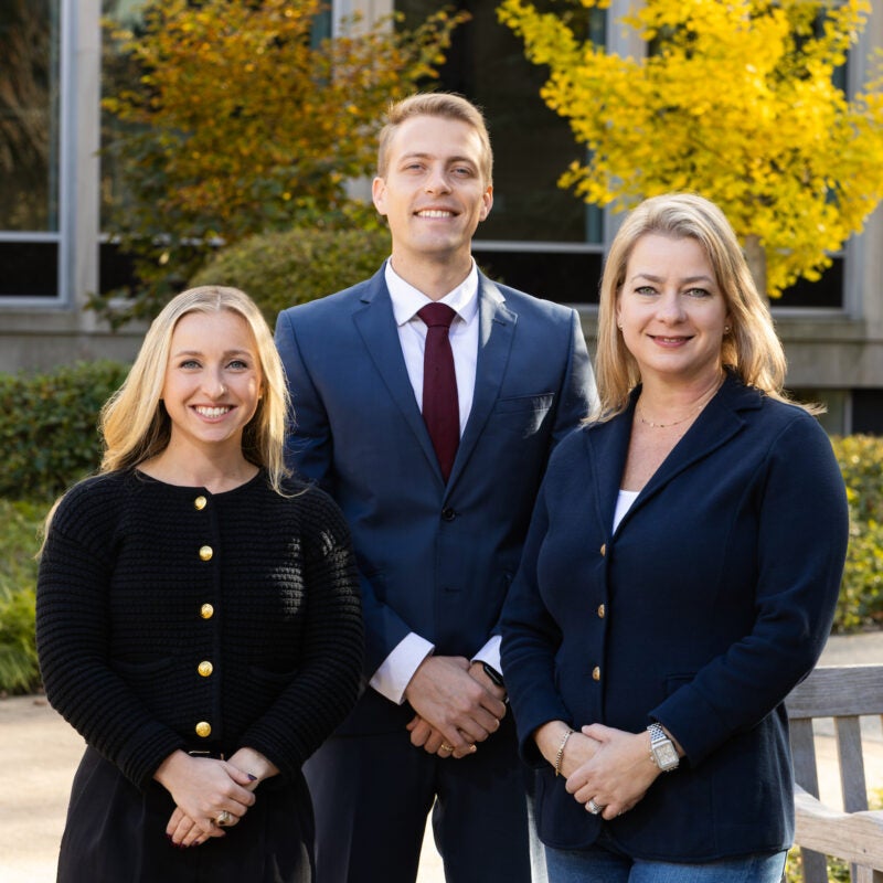 Leah Foodman, Kent Romney, Theresa Champ.