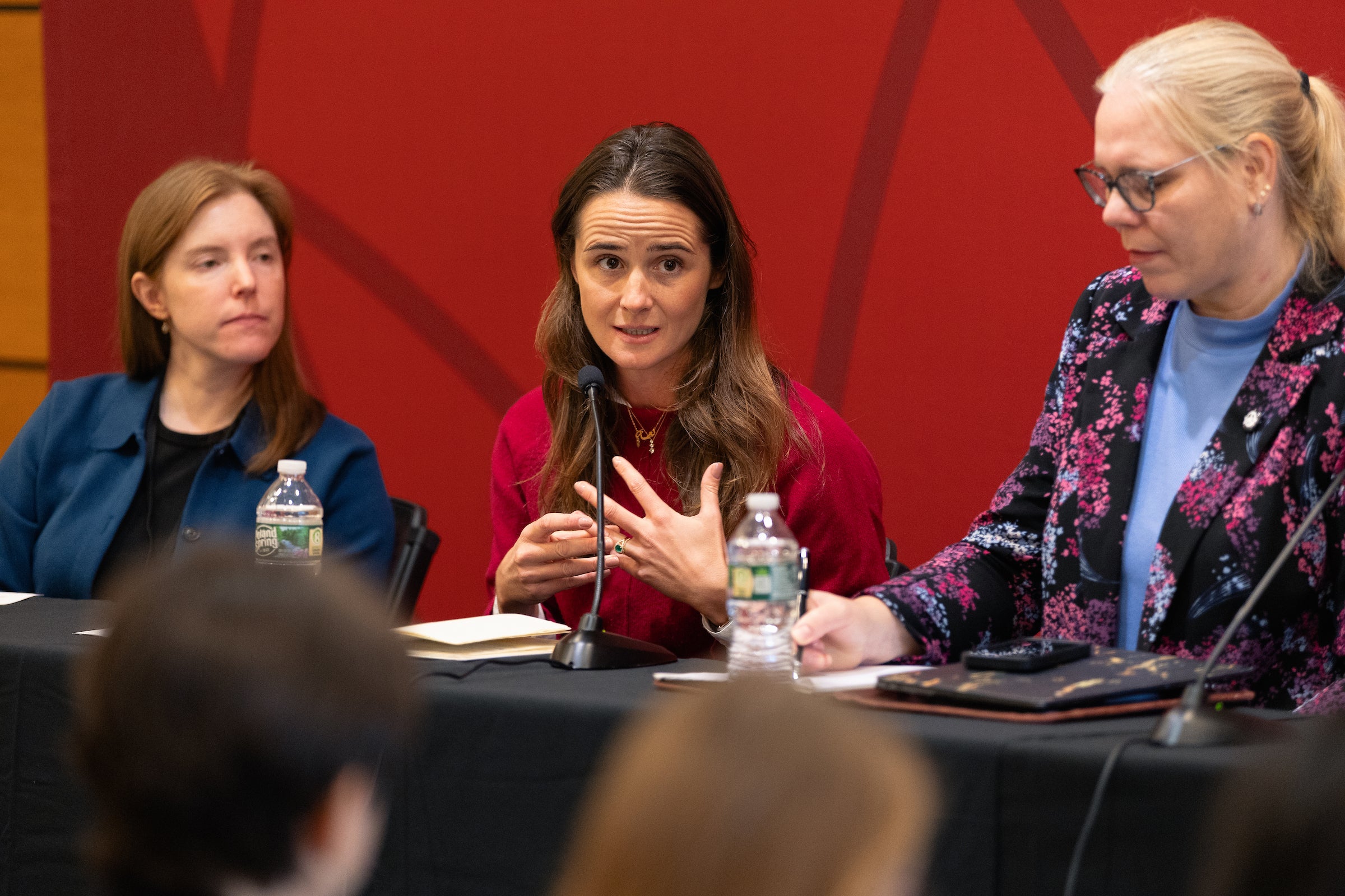 Anna Crowe, Federica Du Pasquier, Susi Snyder.