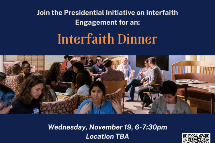 Image thumbnail for November Interfaith Dinner