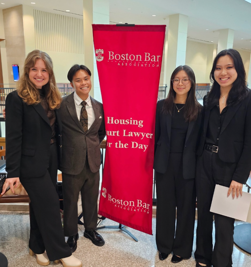 Featured image for At the Legal Services Center, LL.M. students bring legal education to life article