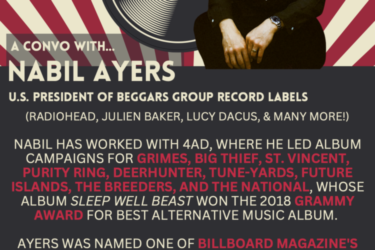 Image thumbnail for Nabil Ayers, President of Top Indie Record Label Group, Beggars Group